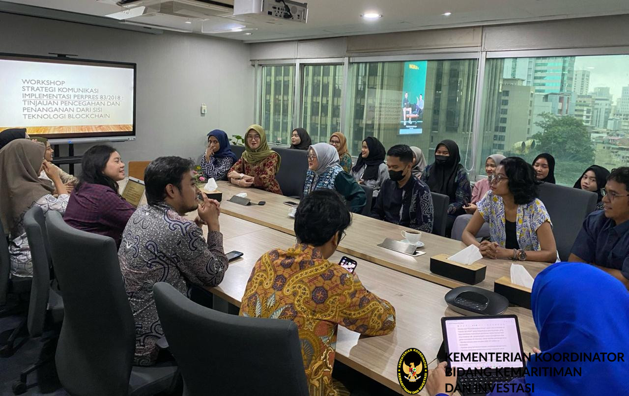 Setahun Jelang Tenggat Perpres 83/2018, Kemenko Marves Gelar Workshop Strategi Komunikasi Percepat Pemenuhan Target