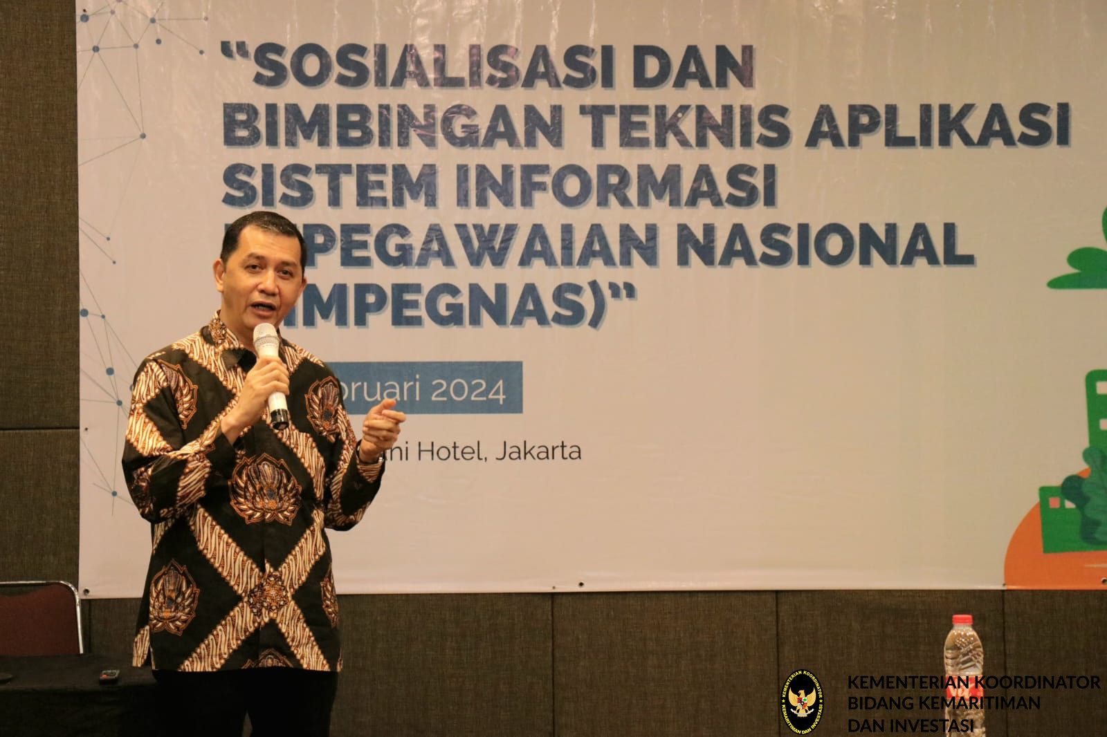 Gelar Sosialisasi dan Bimtek SIMPEGNAS, Kemenko Marves Optimalkan Penataan Data ASN