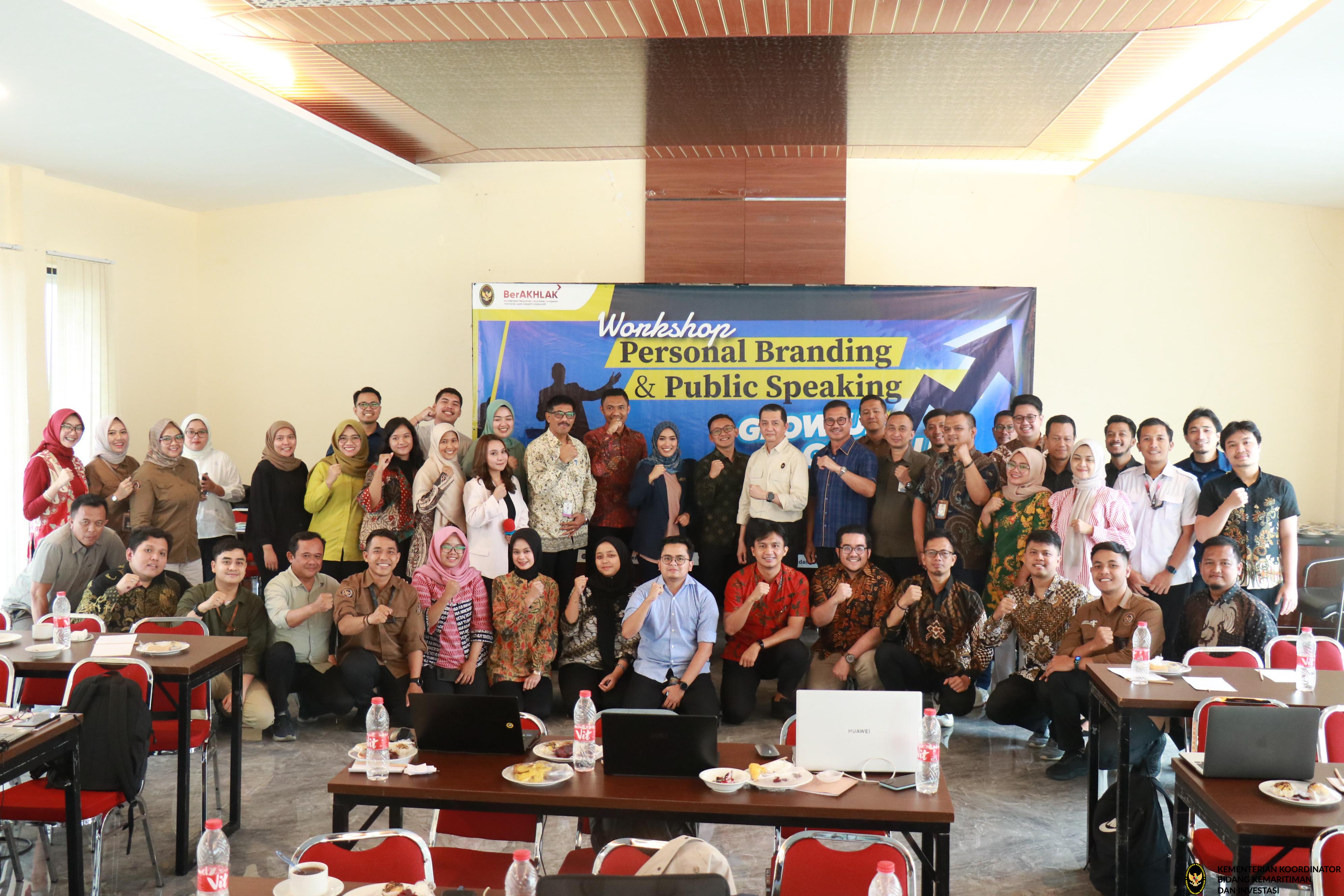 Kemenko Marves Gelar Workshop Personal Branding dan Public Speaking 
