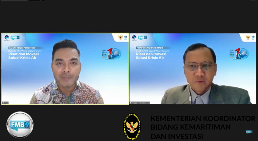 Hadapi Isu Krisis Air, Indonesia Perkuat Kolaborasi Antar Pemerintah Jelang WWF ke-10