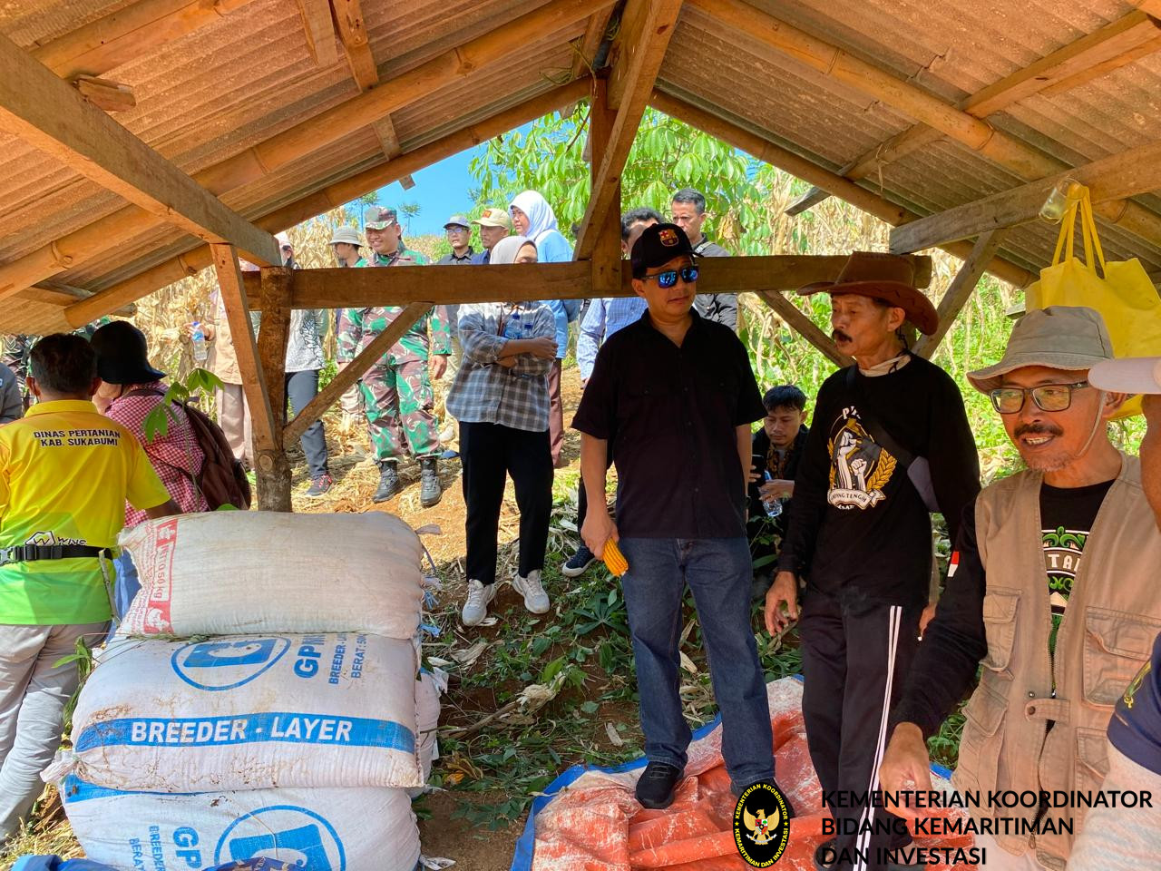 Kemenko Marves Tinjau Usulan Lokasi Pengembangan Kawasan Pertanian Terpadu di Kabupaten Sukabumi
