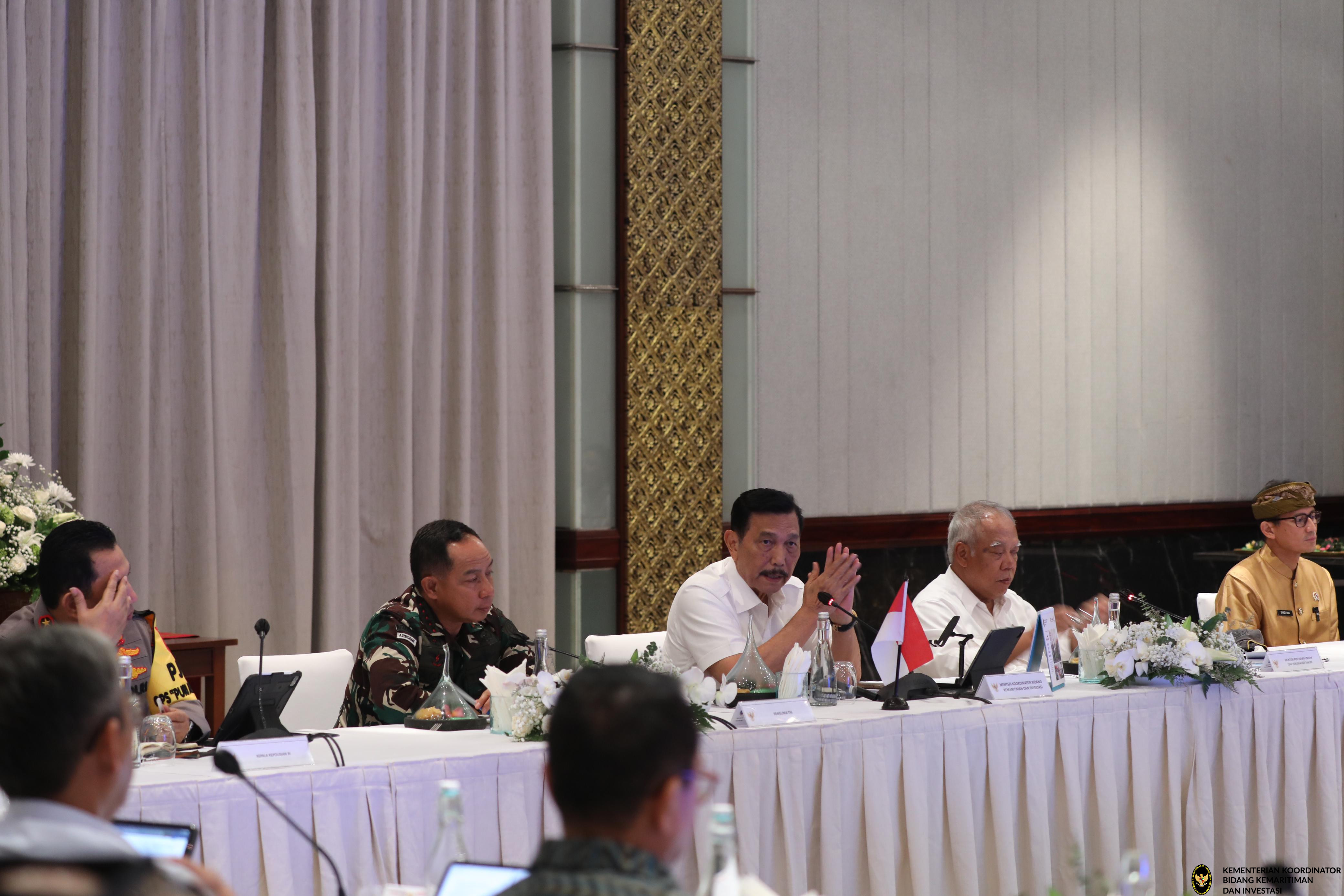Semakin Dekat Perhelatan WWF ke-10, Menko Luhut: Kita Harus Pastikan Keamanan