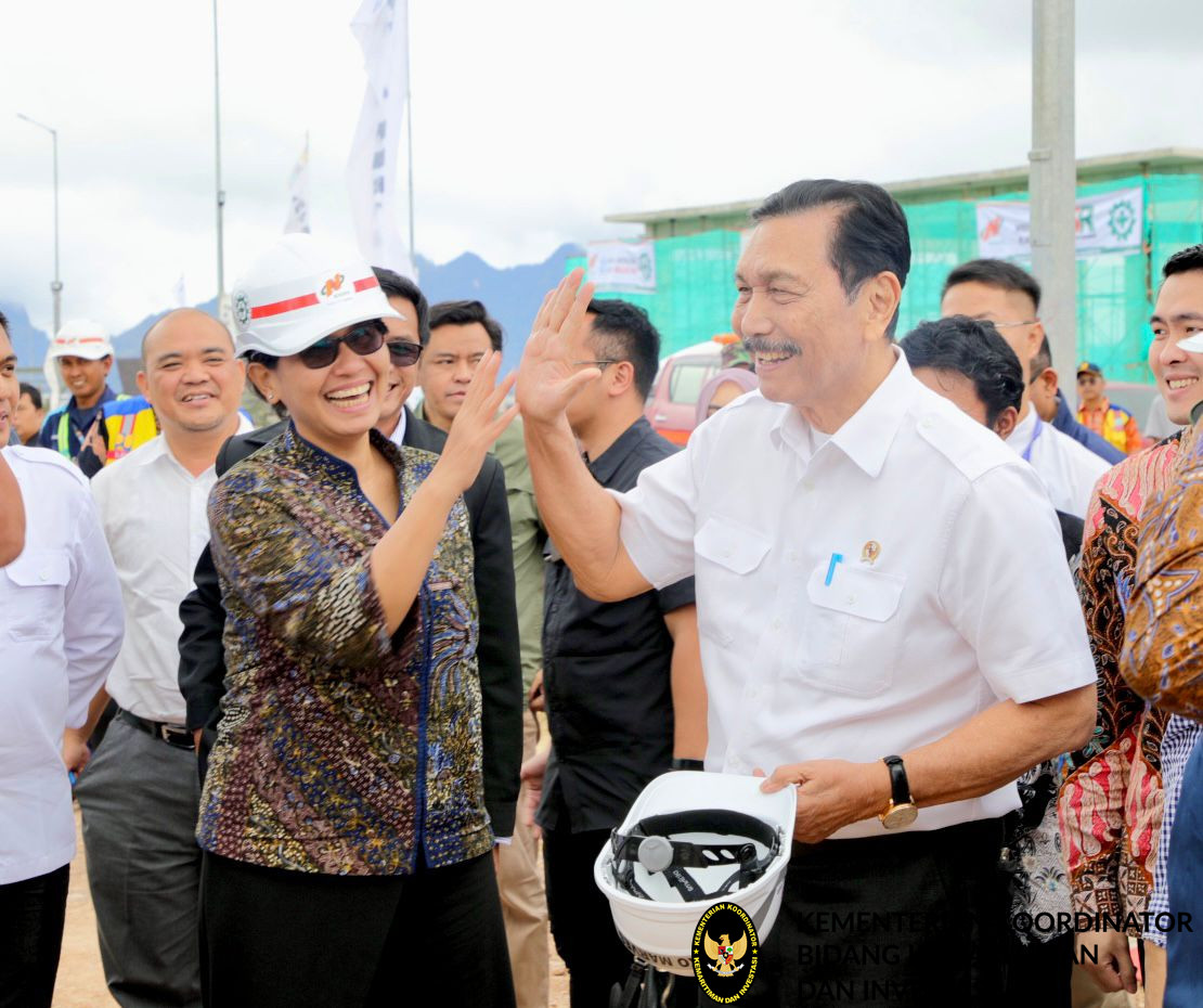 Menko Luhut Optimis Pembangunan TSTH 2 Tingkatkan Pertanian Indonesia