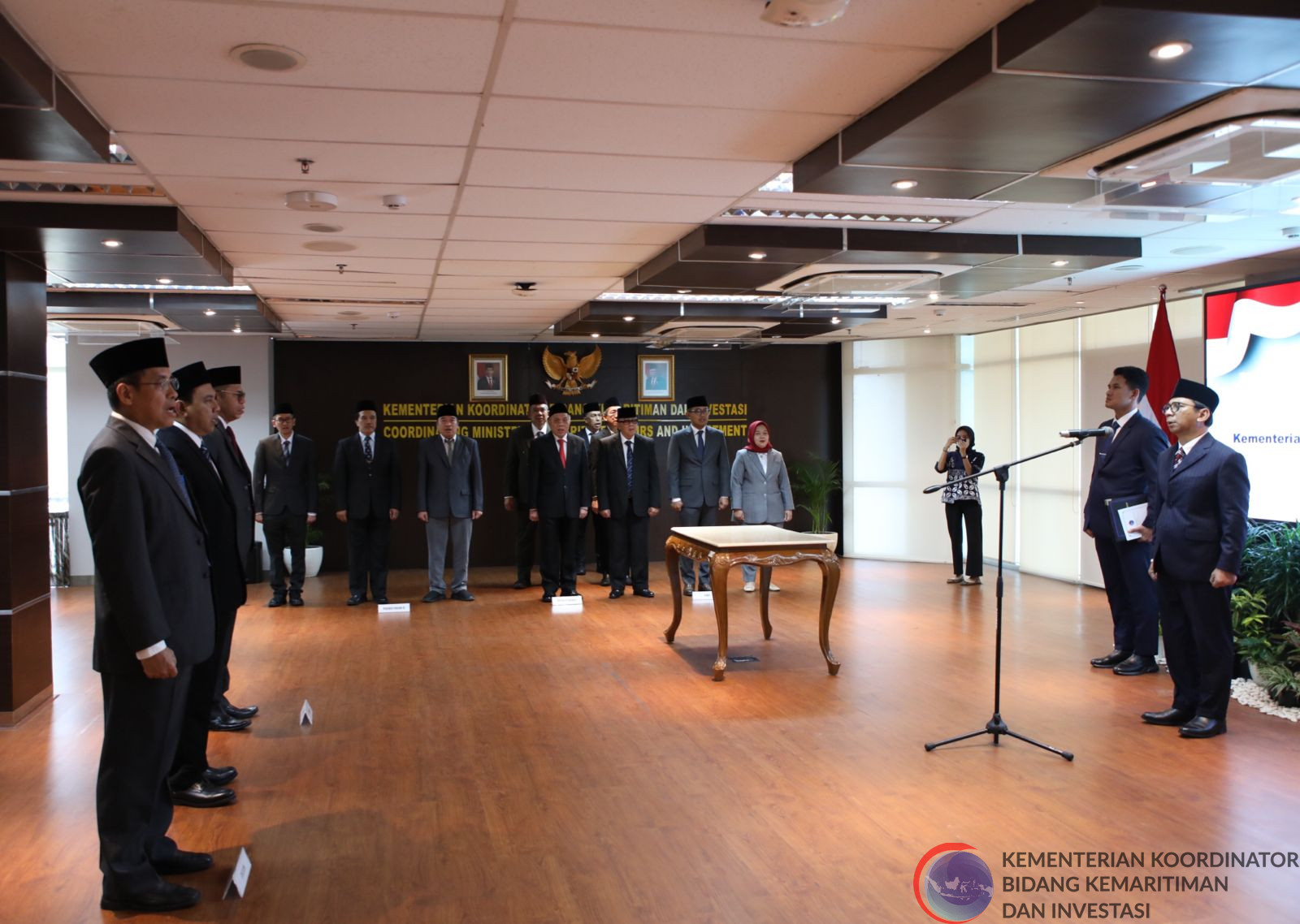 Sesmenko Ayodhia Lantik Delapan Pejabat Pimpinan Tinggi Pratama