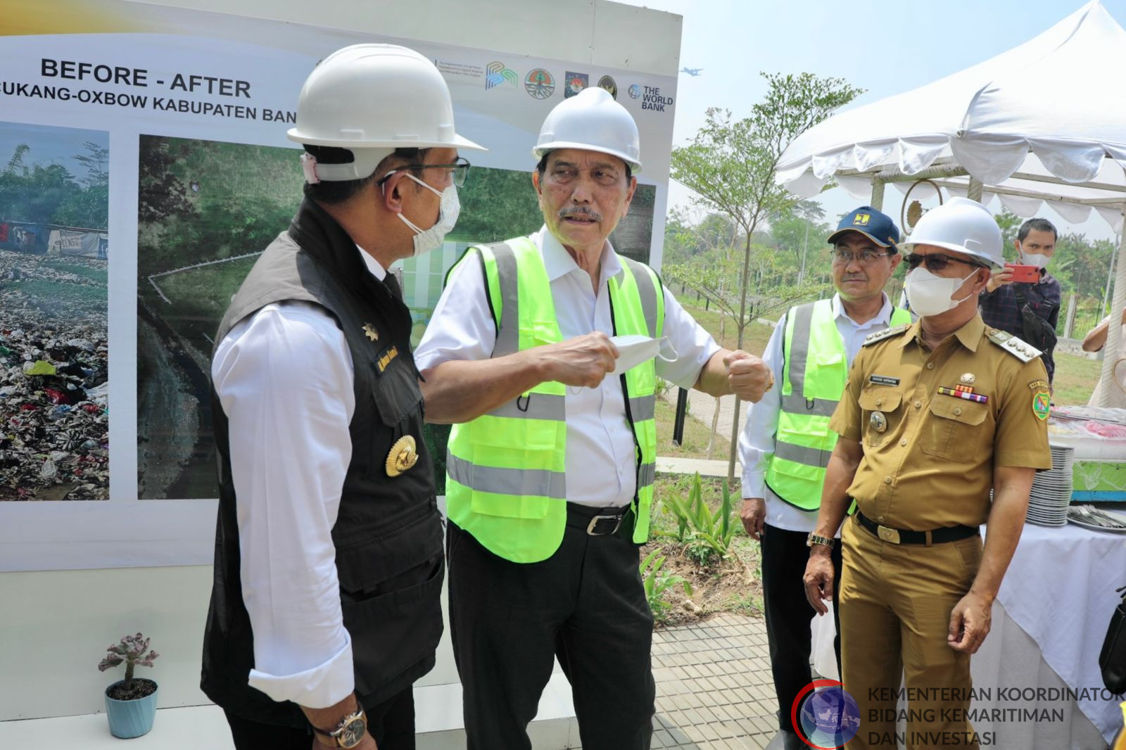 Atasi Perubahan Iklim dan Polusi Udara, Menko Luhut : Kurangi Deforestasi, Penanganan Lahan Kritis dan Sampah