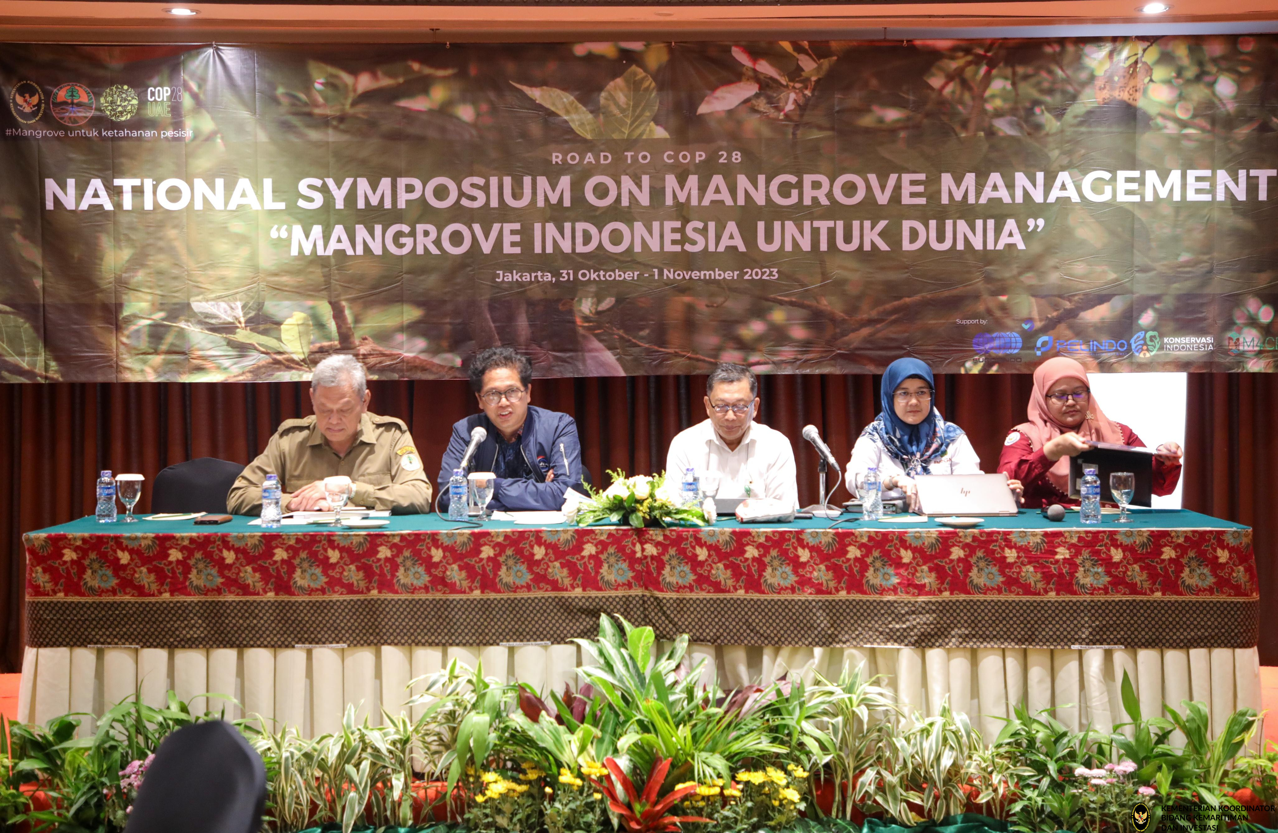 Selenggarakan National Symposium on Mangrove Management, Kemenko Marves Bahas KKMN Hingga KKMD